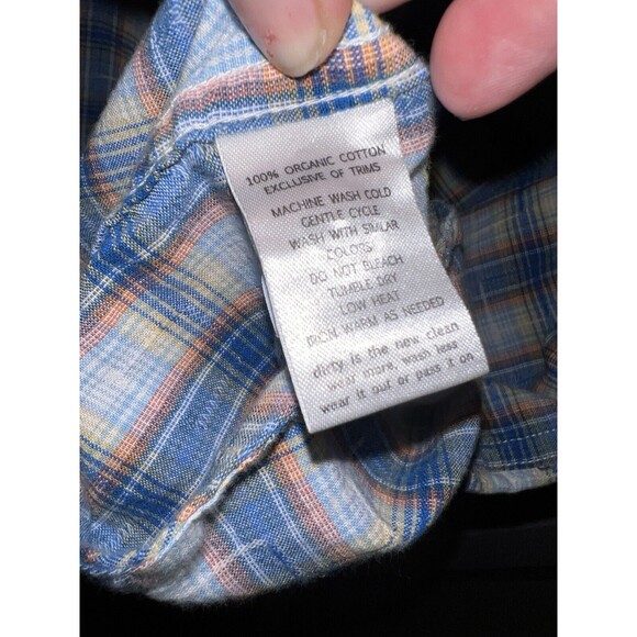 Toad & Co Shirt Mens XXL Button Up Short Sleeve Airscape organic cotton casual - Picture 6 of 8